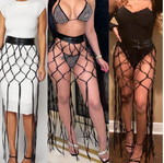 Load image into Gallery viewer, Faux Leather Skirt/Belt

