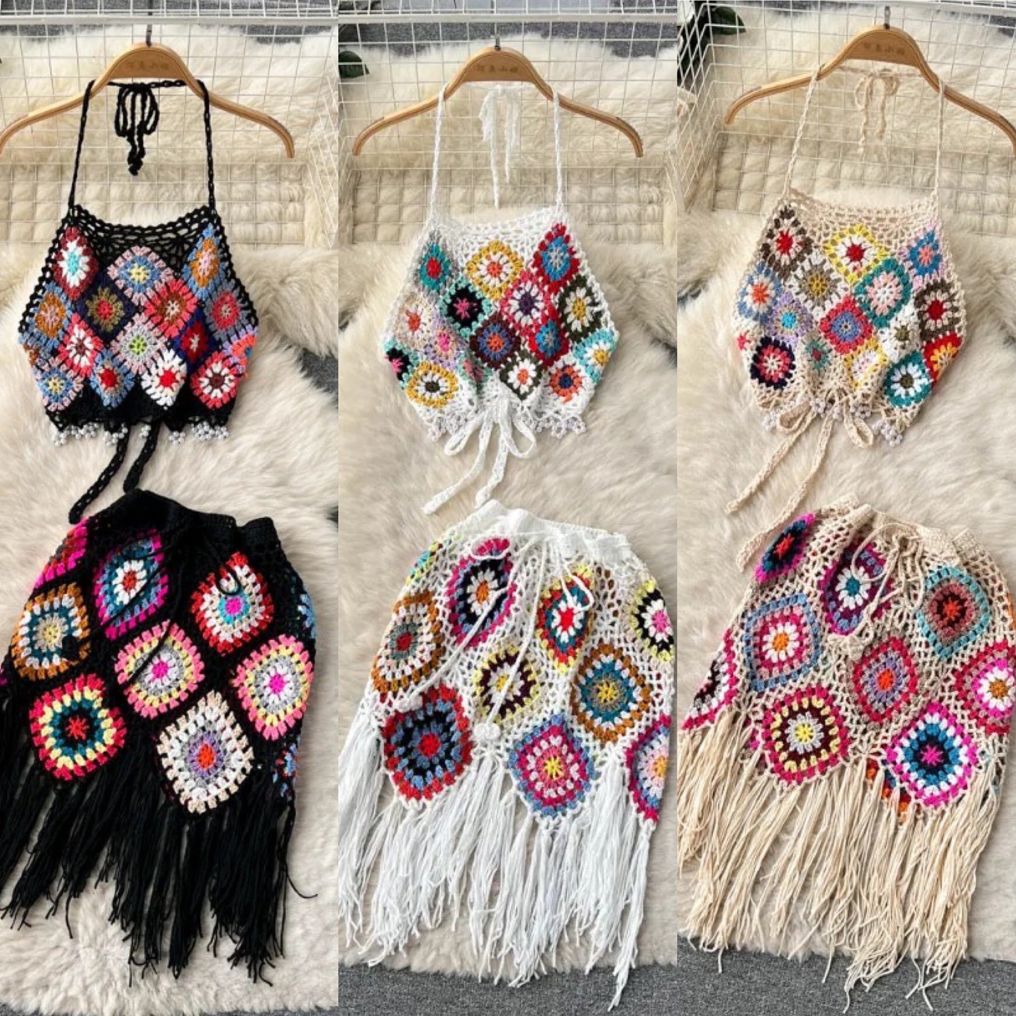 Lola Crochet Set (3 colors)