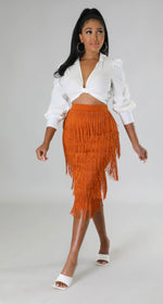 Load image into Gallery viewer, Tina Tassel Skirt
