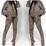 Load image into Gallery viewer, Striped Leopard Tracksuit
